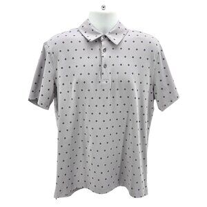 NEW Hickey Freeman New York Mens Large Shirt Polo Classic Fit Pima Cotton Golf